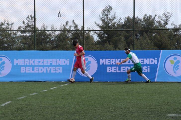 Denizli’de Sesi Görenler Futbol 1. Lig karşılaşması G2