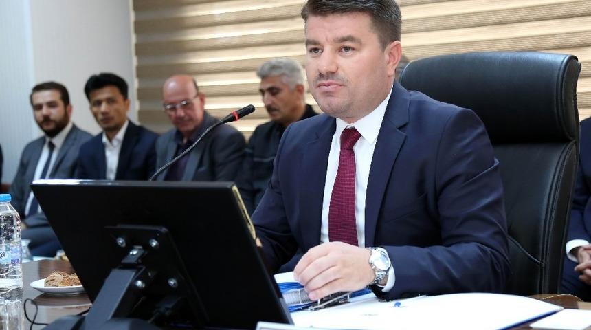 Başkan Din&ccedil;er, ilk meclis toplantısını ger&ccedil;ekleştirdi