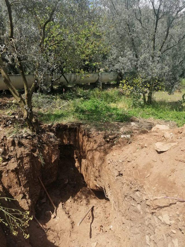 Kaçak kazı şüphelisi: Taş vardı, onu çıkarıyorduk