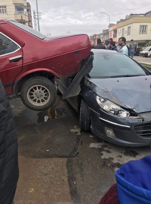 Fren yerine gaza basınca facianın eşiğinden dönüldü