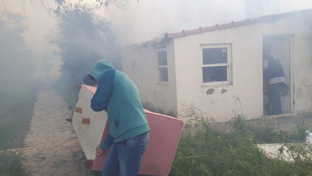 Kamping deposunda korkutan yangın 4