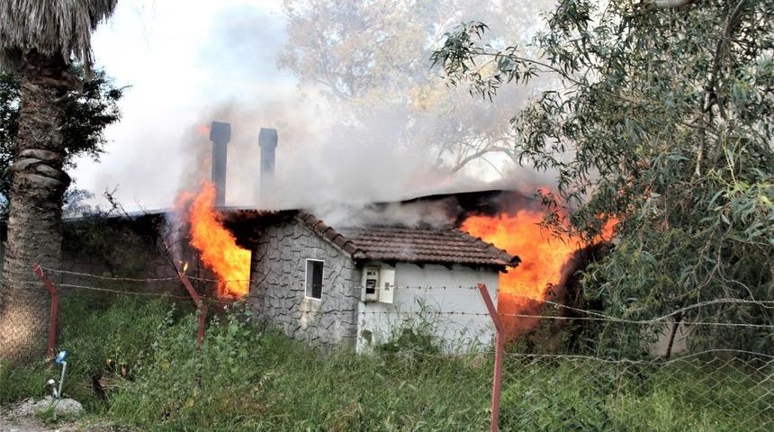 Dat&ccedil;a&rsquo;da restoran yangını