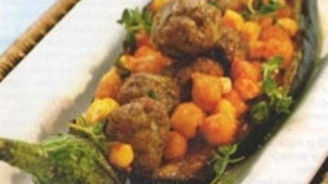 Nohutlu Köfteli Patlıcan