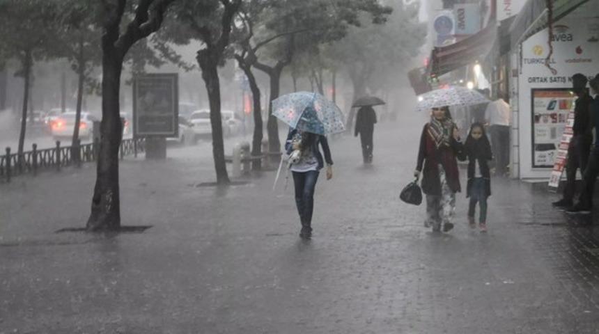 Meteoroloji uyardı! Sağanak yağış geliyor
