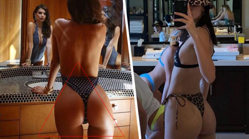 Kalçalar dik, bir bacak önde... Instagram'ı yakıp geçen yeni poz modası