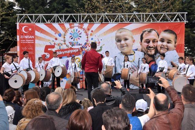 Süleymanpaşa Belediyesi 5. Çocuk Şenliği coşkulu başladı