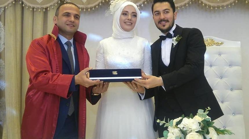 Başkan Kibar ilk nikahını kıydı