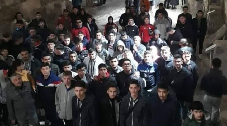 Bel&ccedil;ika ve Almanya&rsquo;dan gelen T&uuml;rk &ouml;ğrenciler Aizonai Antik Kenti&rsquo;ni ziyaret etti