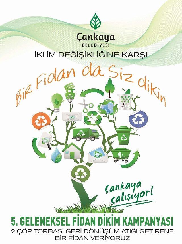 Haydi Çankaya! ’Bir fidan da siz dikin’