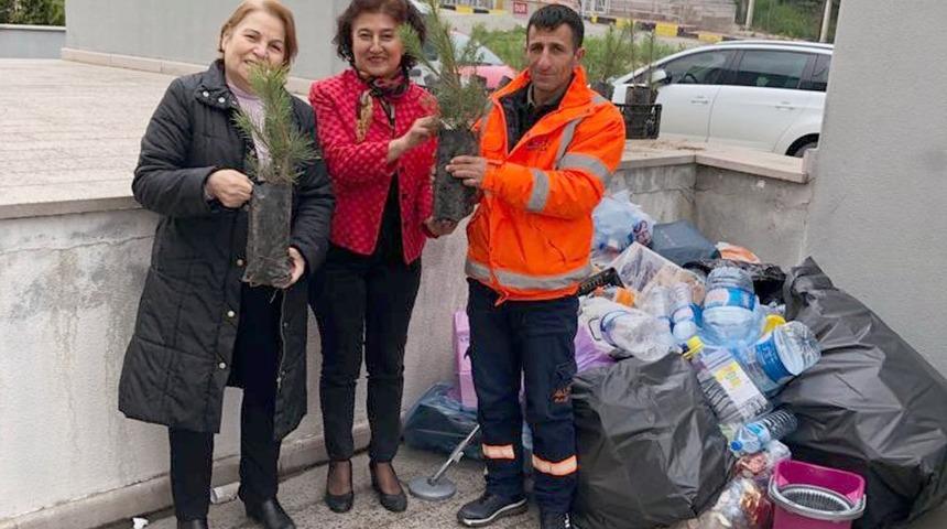 Haydi &Ccedil;ankaya! &rsquo;Bir fidan da siz dikin&rsquo;