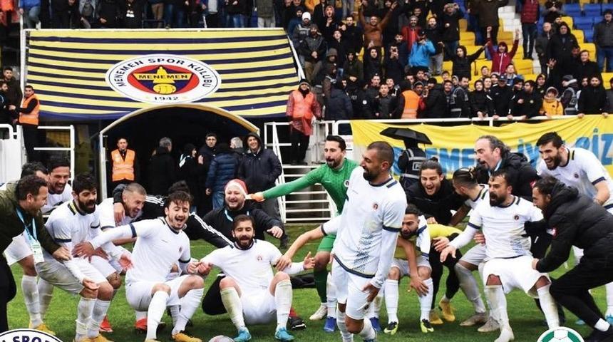 Başkan Aksoy’un prim sözüne karşılık Menemen Belediyespor gol oldu yağdı