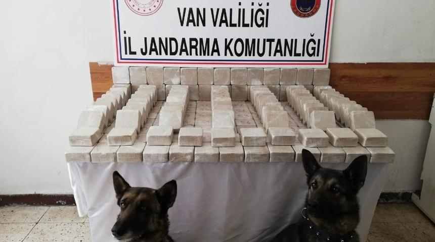 101 kilo eroin, hassas burunlu Alem ve Barut&rsquo;a takıldı