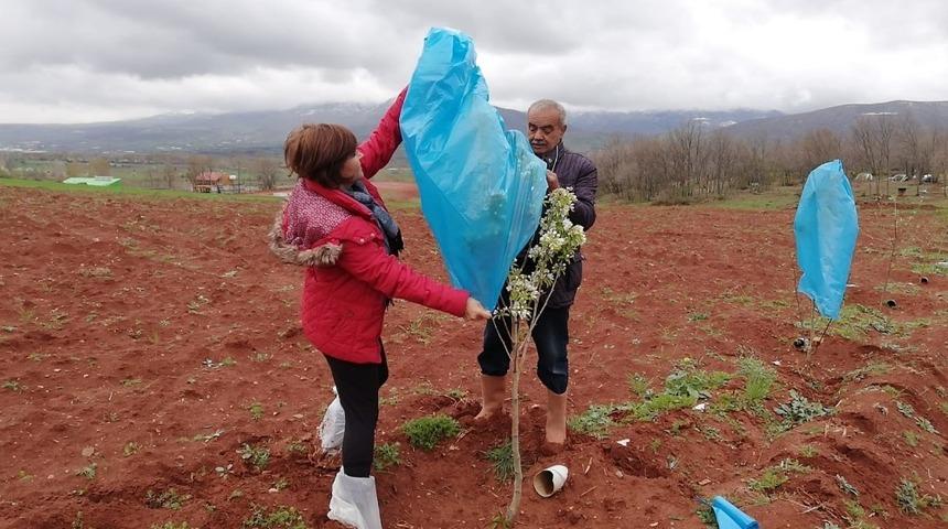 Zirai dona karşı naylonlu &ouml;nlem
