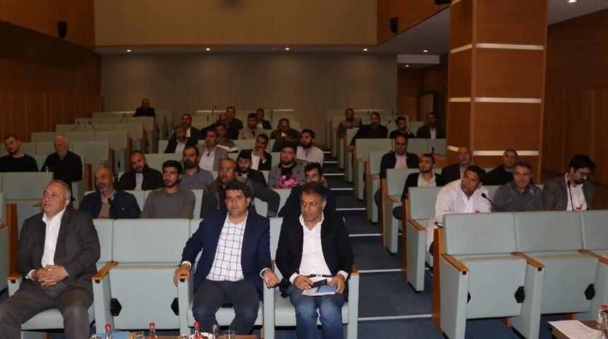 Manisa TSO’da inşaat sektöründeki mesleki yeterlilik sistemi anlatıldı