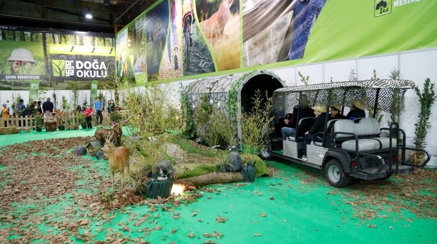 23 Nisan &ccedil;ocukları, Ormanya&rsquo;da safari deneyimi yaşadı