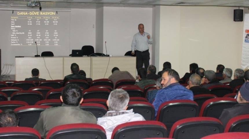 Erzincan İli Damızlık Sığır Yetiştiricileri Birliğinden "Hijyenik Süt Üretiminde Kaliteye Giden Yol" projesi