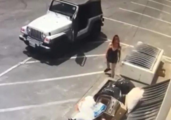 Bu görüntüye tepki yağıyor! Poşete koyup çöpe attı! G5