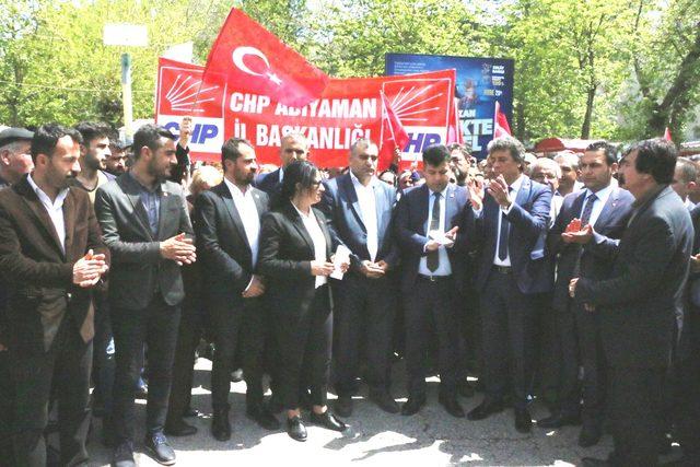 Adıyaman'da CHP üyelerinden saldırı tepkisi