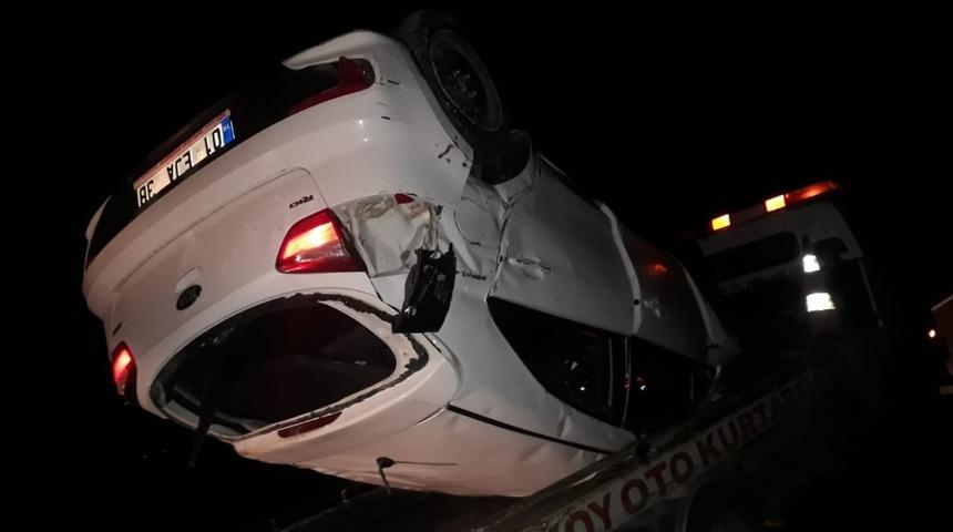 Yerk&ouml;y&rsquo;de trafik kazası 1 yaralı