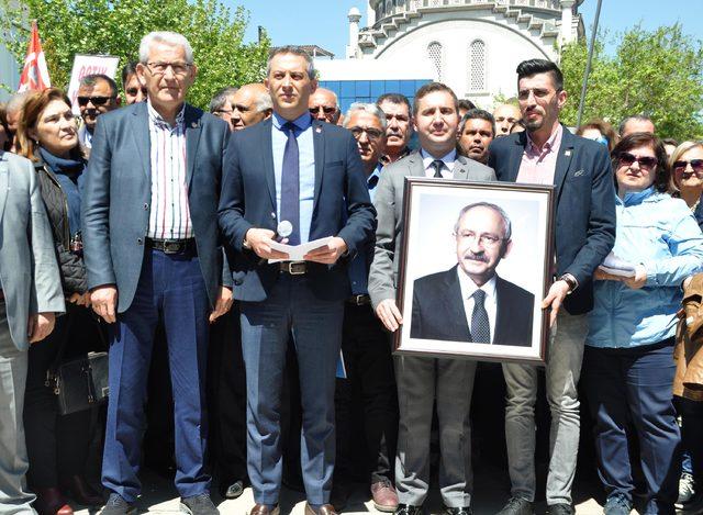 Kılıçdaroğlu'na yapılan saldırıya Denizli'de protesto