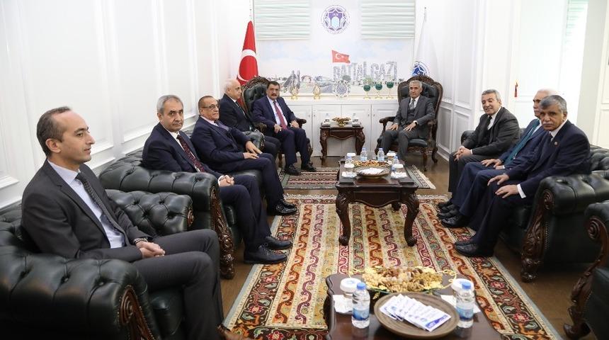 Gürkan’dan Battalgazi Belediyesine ziyaret
