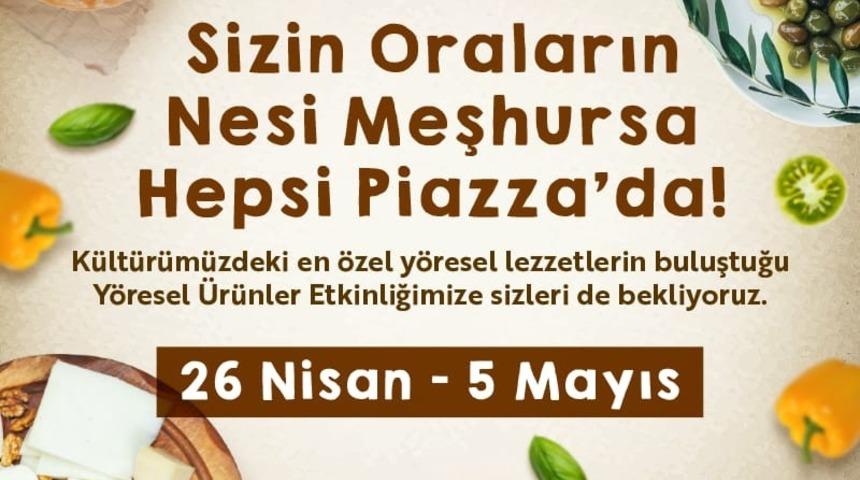 Şanlıurfa Piazza’da “Yöresel günler” etkinliği