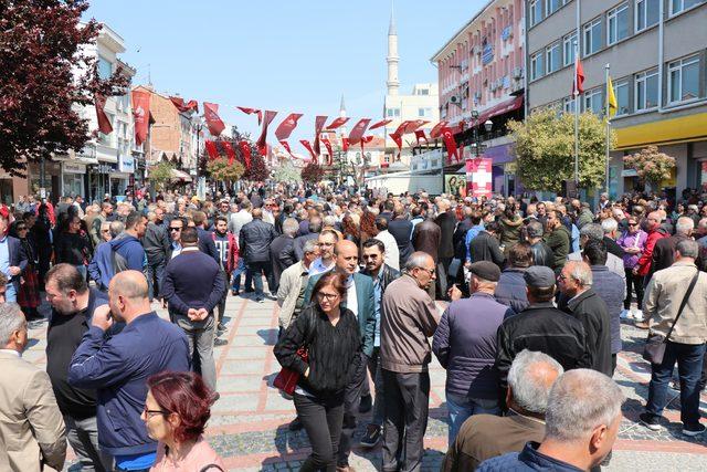 Kılıçdaroğlu'na saldırı, Edirne ve Tekirdağ'da protesto edildi