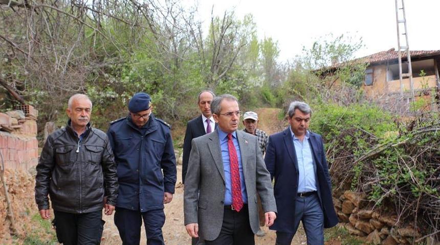 Kaymakam Pişkin, Sofular K&ouml;y&uuml;n&uuml; ziyaret etti