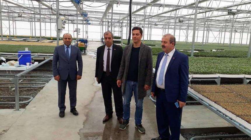 İŞKUR İl M&uuml;d&uuml;r&uuml; Meydan, &ccedil;alışmaları yerinde inceledi