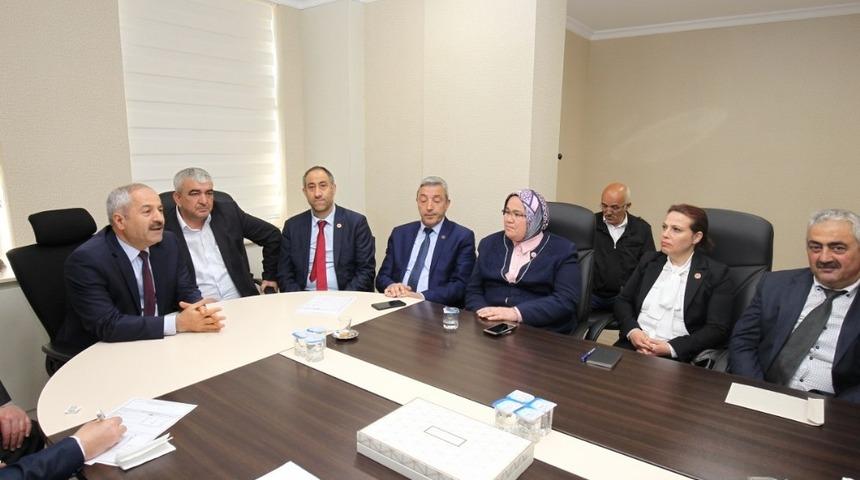 Başkan B&uuml;y&uuml;kg&ouml;z, muhtarlarla buluştu