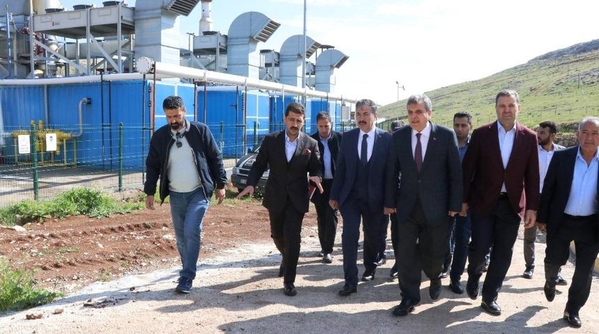 Beyazg&uuml;l, katı atık bertaraf istasyonunu inceledi