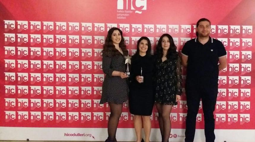 ‘Geleceği Yeniliyoruz’ Projesi’ne birincilik ödülü