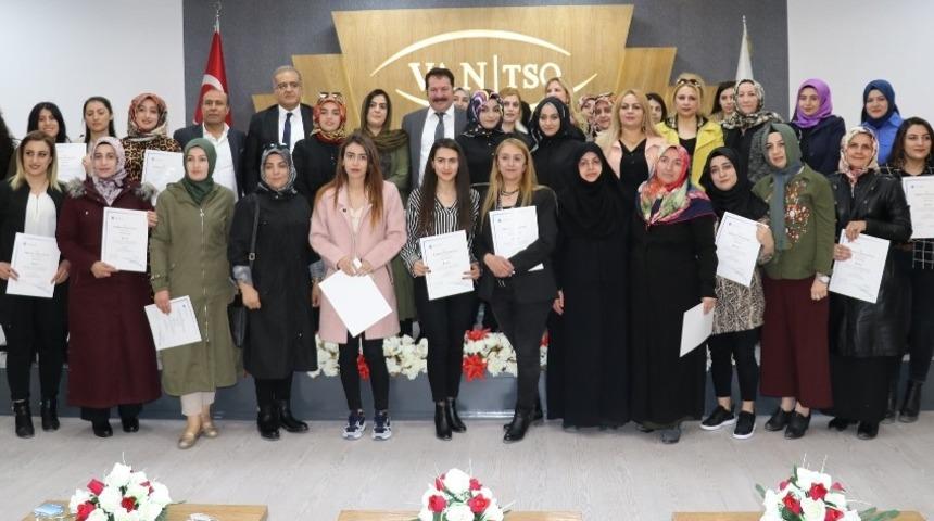 Van TSO&rsquo;da sertifika t&ouml;reni