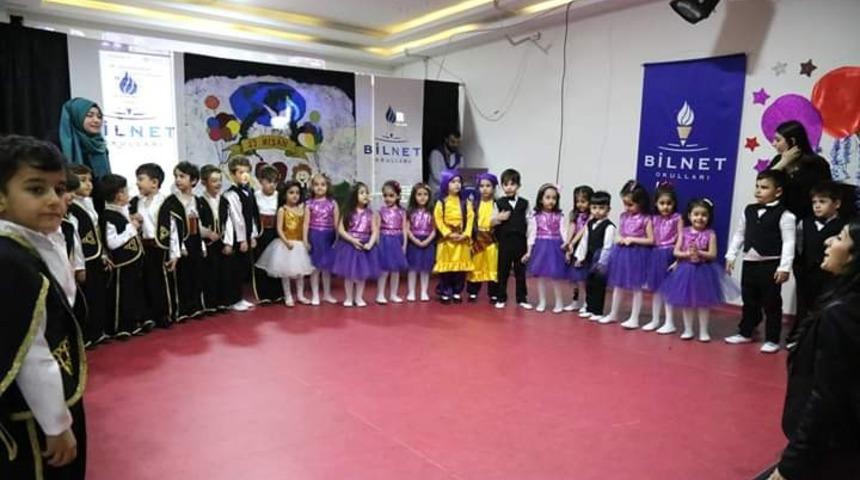Diyarbakır Bilnet Okulları&rsquo;nda 23 Nisan etkinlikleri