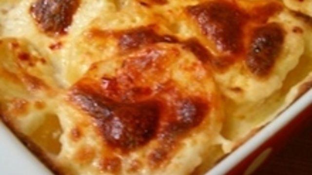 Fırında Kremalı Patates