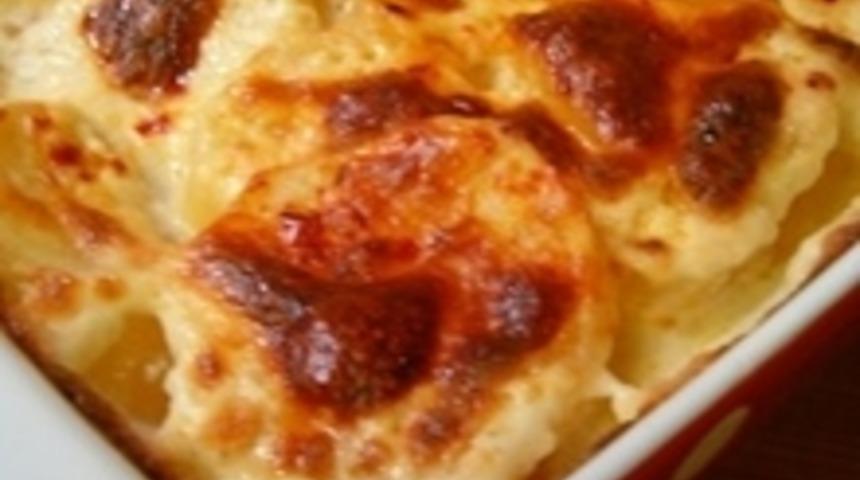 Fırında Kremalı Patates