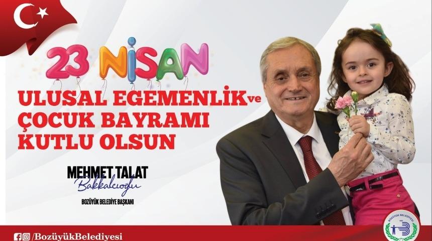Başkan Bakkalcıoğlu&rsquo;nun 23 Nisan Ulusal Egemenlik ve &Ccedil;ocuk Bayramı mesajı