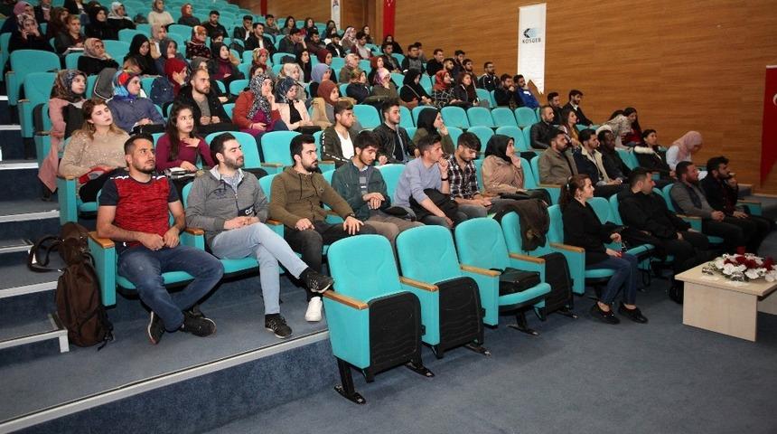 Aİ&Ccedil;&Uuml;&rsquo;de &ldquo;KOSGEB ve Girişimcilik Destekleri&rdquo; konulu konferans d&uuml;zenlendi