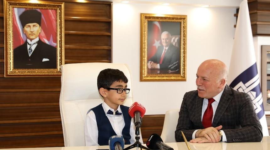 Minik Başkan &Ouml;zmen&rsquo;den talimat yağmuru