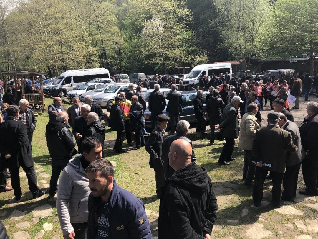 Şeker kanyonunda HES i&ccedil;in 9 kişilik bilirkişi inceleme yaptı