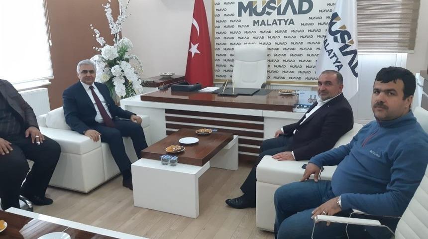 Enmiyet Müdürü Urhal’dan MÜSİAD’a ziyaret