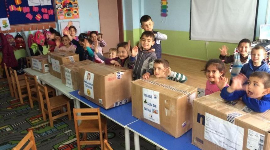 &ldquo;Haydi sende oyna&rdquo; projesi y&uuml;zlerce &ccedil;ocuğu sevindirdi