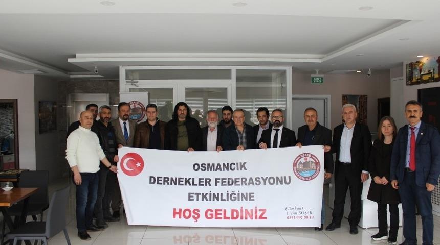 Osmancık dernekler federasyonu kahvaltıda buluştu