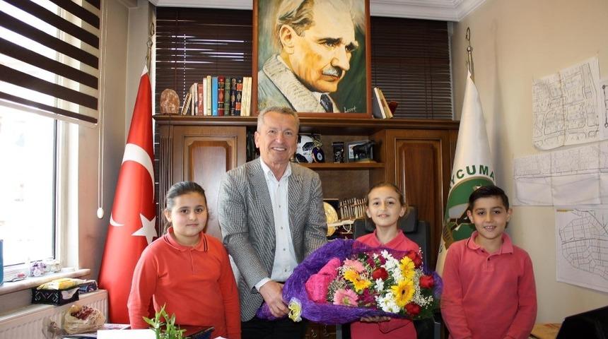 Çaycuma ilçe protokolü koltuklarını devretti