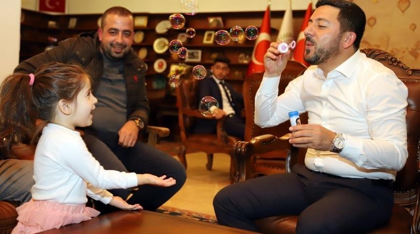 Başkan Arı&rsquo;nın makamına ziyaret&ccedil;i akını