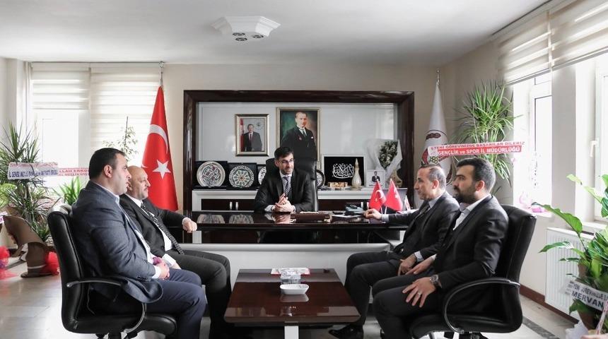 Milletvekilinden Başkan Tanğlay&rsquo;a hayırlı olsun ziyareti