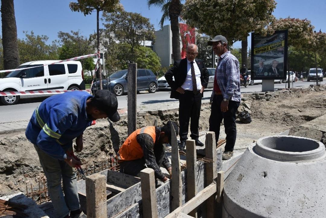 Başkan Kayda; &ldquo;Yağmursuyu projesinin y&uuml;zde 94&rsquo;&uuml; tamamlandı&rdquo;