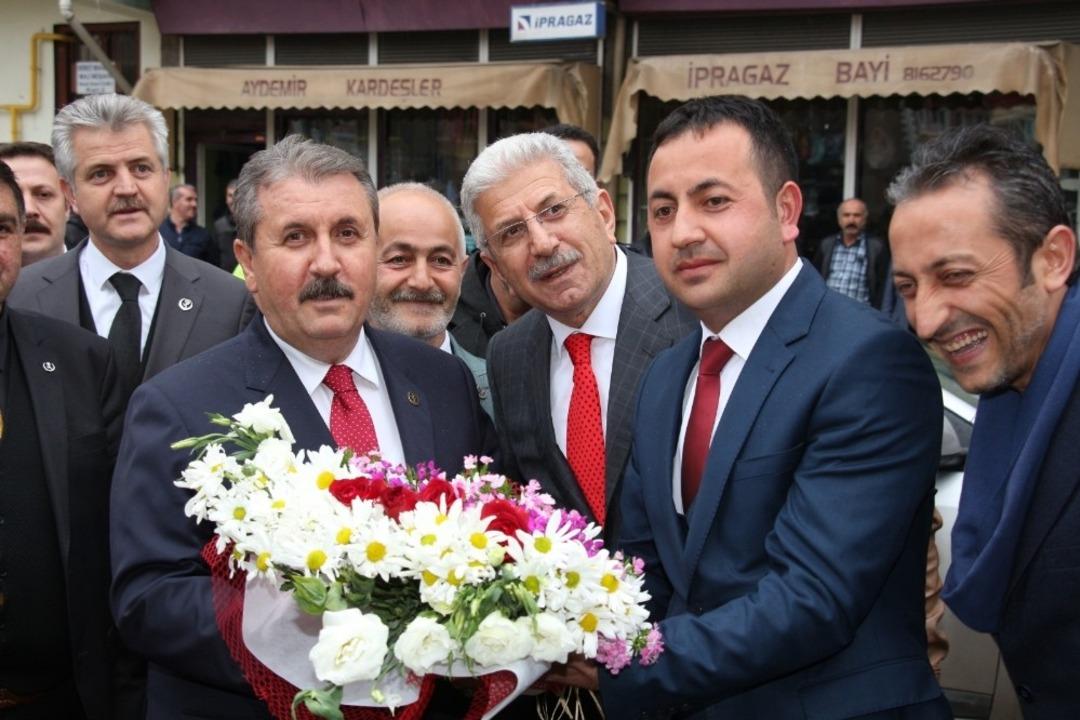 BBP Genel Başkanı Destici Oltu&rsquo;da