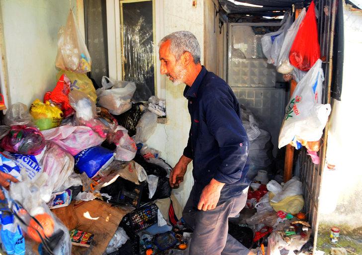 Evden 2 kamyon çöp çıktı! G3