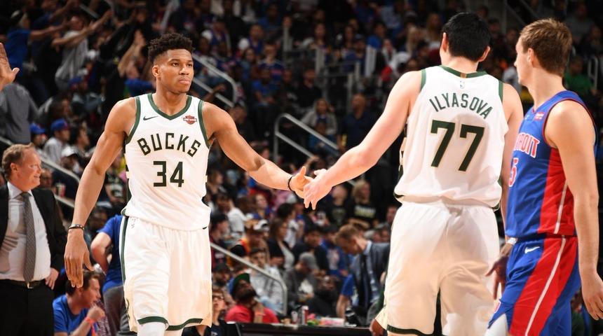 Detroit Pistons 104 - 127 Milwaukee Bucks